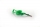 Snur textil Lanyard, Office box, rotund, verde, 0.5 x 90 cm